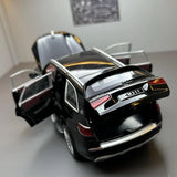 [TOY] 1:24 Mercedes-Maybach 2021 GLS600 musta pienoismalli Die-Cast