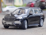 [TOY] 1:24 Mercedes-Maybach 2021 GLS600 musta pienoismalli Die-Cast