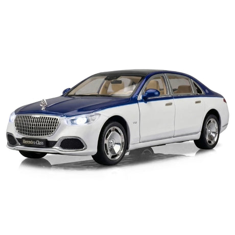 Mercedes-Maybach 2021 S680 Blue 1:24 – Modello Pressofuso per esposizione pressofusa