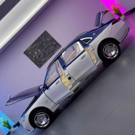 Mercedes-Maybach 2021 S680 Blue 1:24 – Modello Pressofuso per esposizione pressofusa