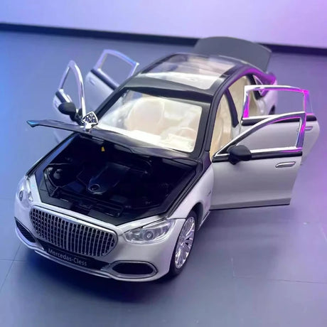 Mercedes-Maybach 2021 S680 1:24 bianco – modello in metallo pressofuso
