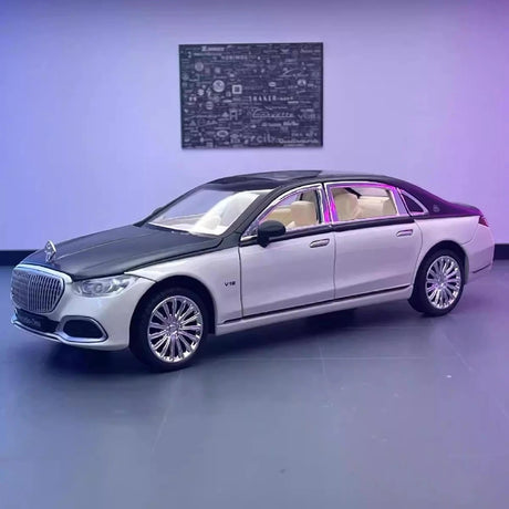 Mercedes-Maybach 2021 S680 1:24 bianco – modello in metallo pressofuso