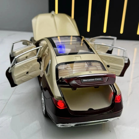 Mercedes-Maybach 2021 S680 Wine 1:24 – Modello espositivo pressofuso