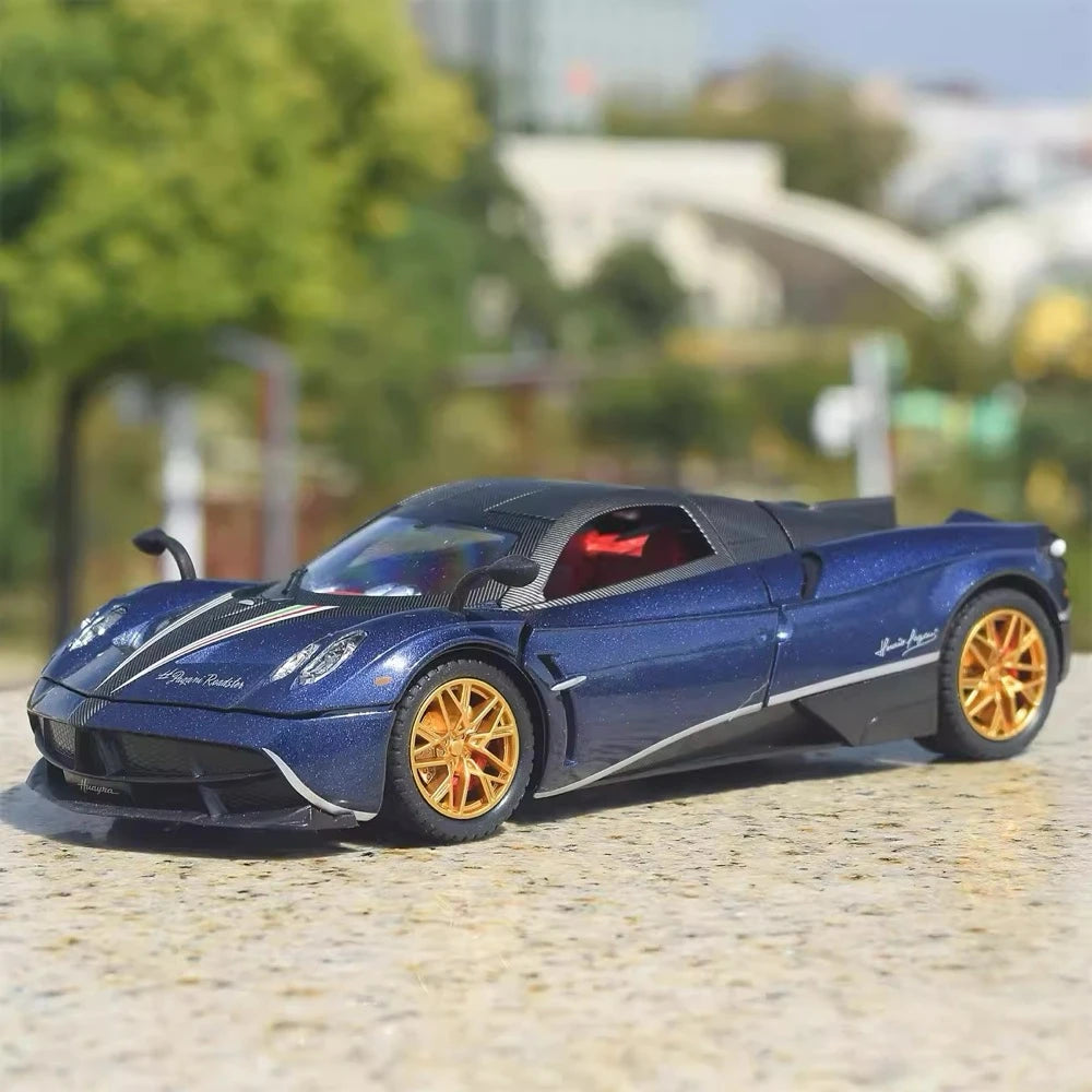 [TOY] 1:24 Pagani 2012 Huayra Blue Model Car Die-Cast