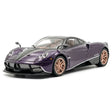 [TOY] 1:24 Pagani 2012 Huayra viola modellino di auto Die-Cast
