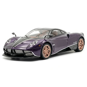 [TOY] 1:24 Pagani 2012 Huayra viola modellino di auto Die-Cast
