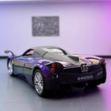 [TOY] 1:24 Pagani 2012 Huayra viola Gradient modellino di auto Die-Cast