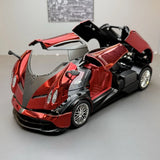 [TOY] 1:24 Pagani 2012 Huayra rosso modellino di auto Die-Cast