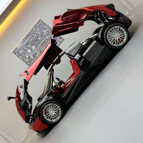 [TOY] 1:24 Pagani 2012 Huayra rosso modellino di auto Die-Cast