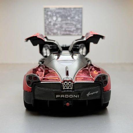 [TOY] 1:24 Pagani 2012 Huayra rosso modellino di auto Die-Cast