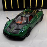 [TOY] 1:24 Pagani 2016 Huayra BC Green Model Car Die-Cast
