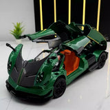 [TOY] 1:24 Pagani 2016 Huayra BC Green Model Car Die-Cast