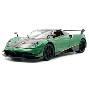 [TOY] 1:24 Pagani 2016 Huayra BC Green Model Car Die-Cast