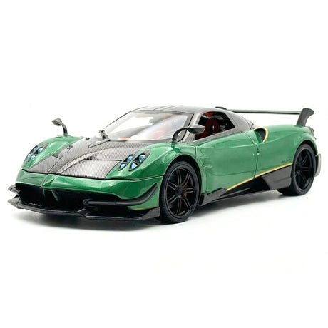 [TOY] 1:24 Pagani 2016 Huayra BC verde modellino di auto Die-Cast