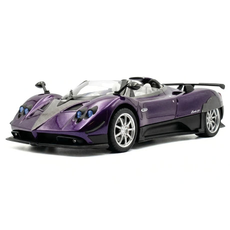 [TOY] 1:24 Pagani 2018 Zonda HP Barchetta Purple Model Car Die-Cast