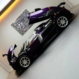 [TOY] 1:24 Pagani 2018 Zonda HP Barchetta Purple Model Car Die-Cast