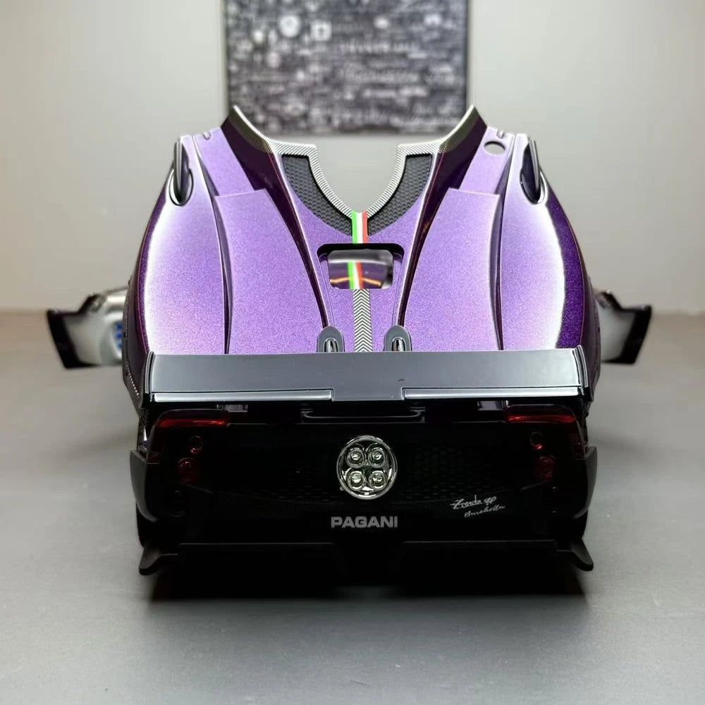 [TOY] 1:24 Pagani 2018 Zonda HP Barchetta Purple Model Car Die-Cast