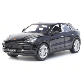 [TOY] 1:24 Porsche 2017 Cayenne S Black Model Car Die-Cast