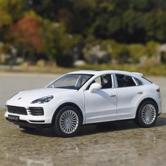 [TOY] 1:24 Porsche 2017 Cayenne S ホワイト モデルカー Die-Cast