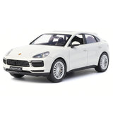 [TOY] 1:24 Porsche 2017 Cayenne S White Model Car Die-Cast
