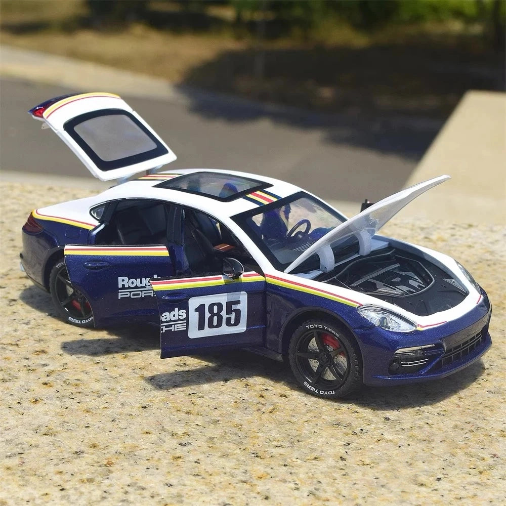 [TOY] 1:24 Porsche 2017 Panamera #185 Model Car Die-Cast
