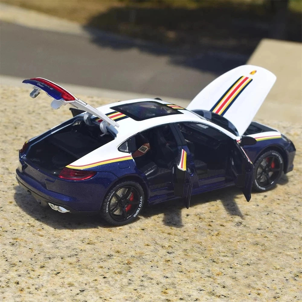 [TOY] 1:24 Porsche 2017 Panamera #185 Model Car Die-Cast