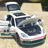 [TOY] 1:24 Porsche 2017 Panamera #68 modellbil Die-Cast