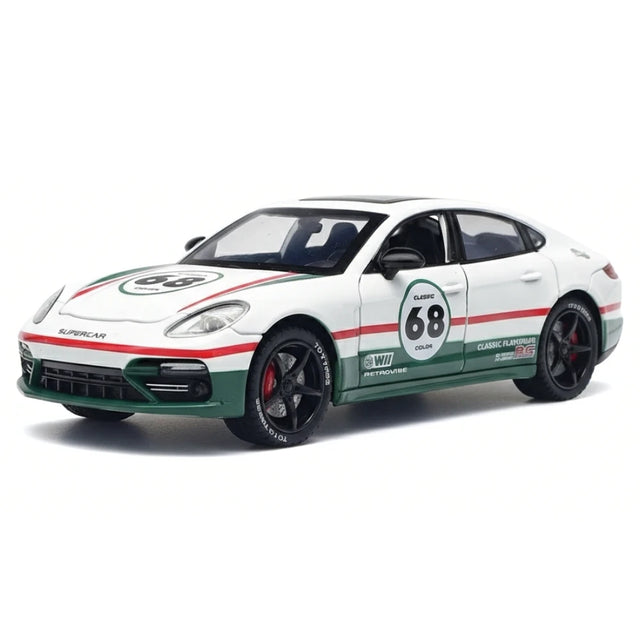 [TOY] 1:24 Porsche 2017 Panamera #68 modellbil Die-Cast