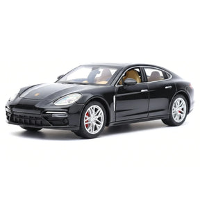 [TOY] 1:24 Porsche 2017 Panamera Black Model Car Die-Cast