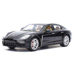 [TOY] 1:24 Porsche 2017 Panamera Black Model Car Die-Cast