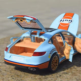 [TOY] 1:24 Porsche 2017 Panamera Gulf modellbil Die-Cast