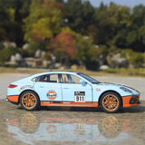 [TOY] 1:24 Porsche 2017 Panamera Gulf modellbil Die-Cast