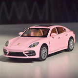 [TOY] 1:24 Porsche 2017 Panamera Pink Model Car Die-Cast