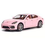 [TOY] 1:24 Porsche 2017 Panamera Pink Model Car Die-Cast