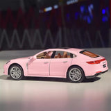 [TOY] 1:24 Porsche 2017 Panamera Pink Model Car Die-Cast