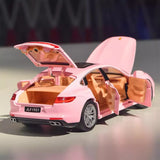 [TOY] 1:24 Porsche 2017 Panamera Pink Model Car Die-Cast