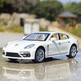 [TOY] 1:24 Porsche 2017 Panamera vit modellbil Die-Cast