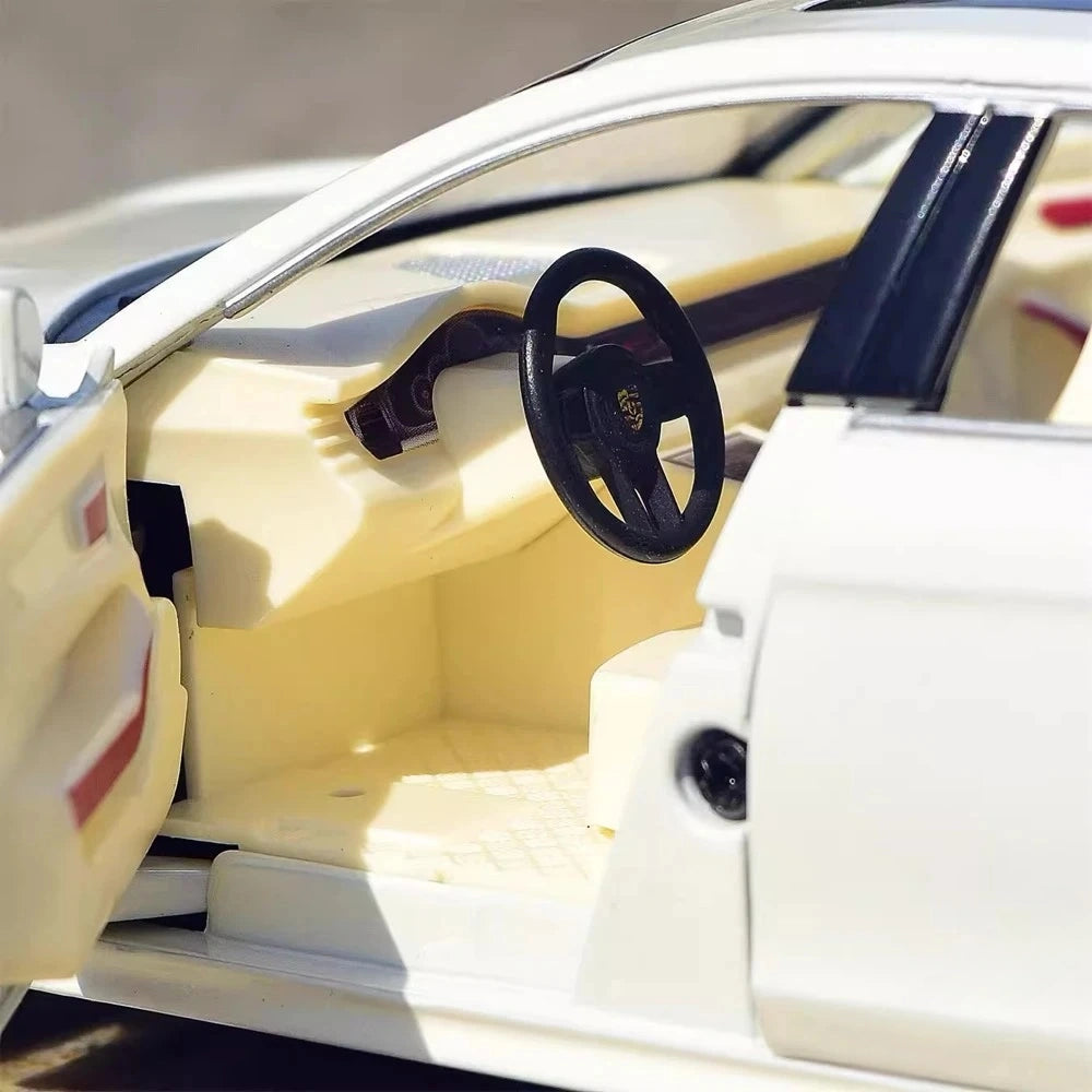 [TOY] 1:24 Porsche 2017 Panamera bianco modellino di auto Die-Cast
