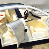 [TOY] 1:24 Porsche 2017 Panamera vit modellbil Die-Cast