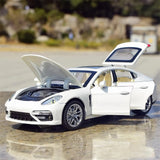 [TOY] 1:24 Porsche 2017 Panamera vit modellbil Die-Cast