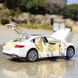 [TOY] 1:24 Porsche 2017 Panamera vit modellbil Die-Cast