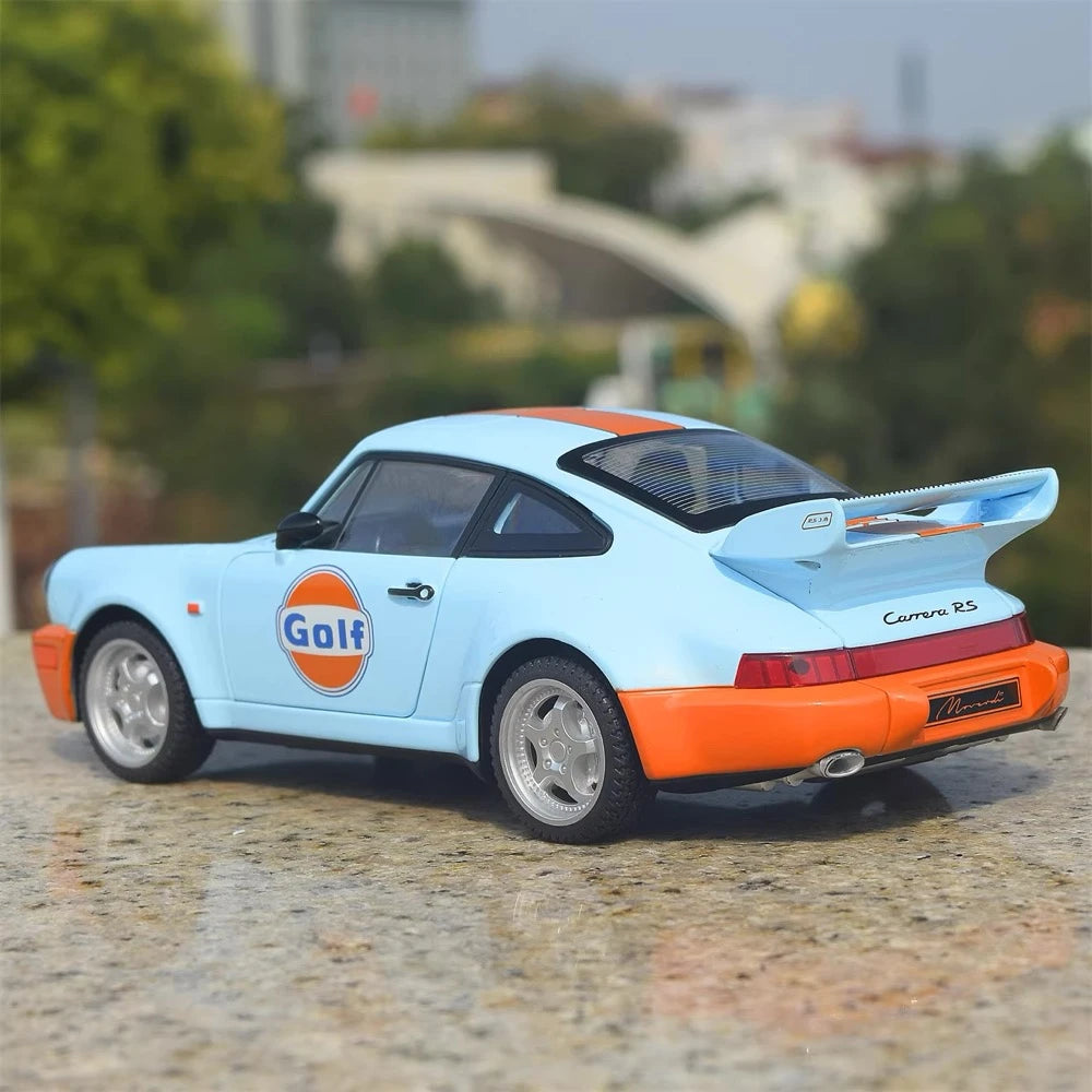 [TOY] 1:24 Porsche 2021 911 964 Gulf Model Car Die-Cast