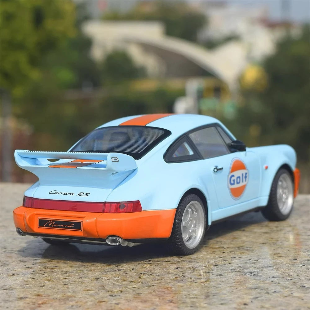 [TOY] 1:24 Porsche 2021 911 964 Gulf Model Car Die-Cast