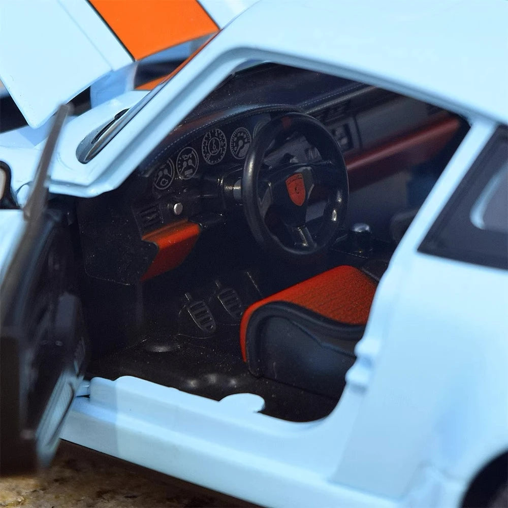 [TOY] 1:24 Porsche 2021 911 964 Gulf Model Car Die-Cast