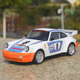[TOY] 1:24 Porsche 2021 911 964 Martini Model Car Die-Cast