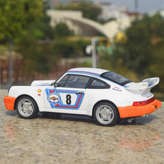 [TOY] 1:24 Porsche 2021 911 964 Martini Model Car Die-Cast