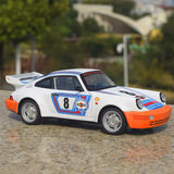 [TOY] 1:24 Porsche 2021 911 964 Martini Model Car Die-Cast