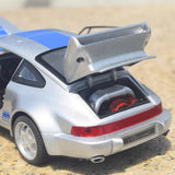 [TOY] 1:24 Porsche 2021 911 964 argent voiture miniature Die-Cast
