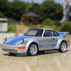[TOY] 1:24 Porsche 2021 911 964 Silver Model Car Die-Cast