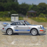 [TOY] 1:24 Porsche 2021 911 964 argent voiture miniature Die-Cast